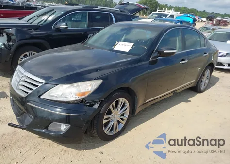 2011 Hyundai Genesis 4.6 из США, поврежденный, VIN KMHGC4DFXBU125820